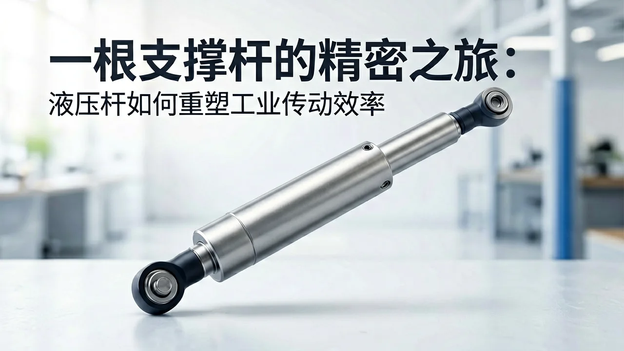 一根支撑杆的精密之旅:液压杆如何重塑工业传动效率